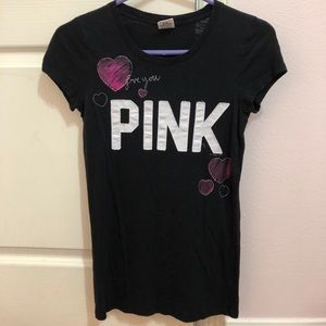 PINK shirt, super cute.